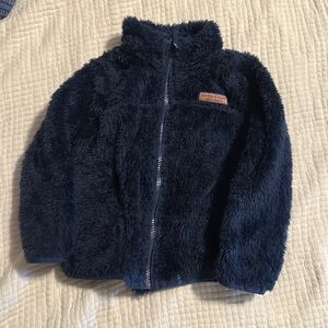 Vineyard vines teddy bear fleece jacket